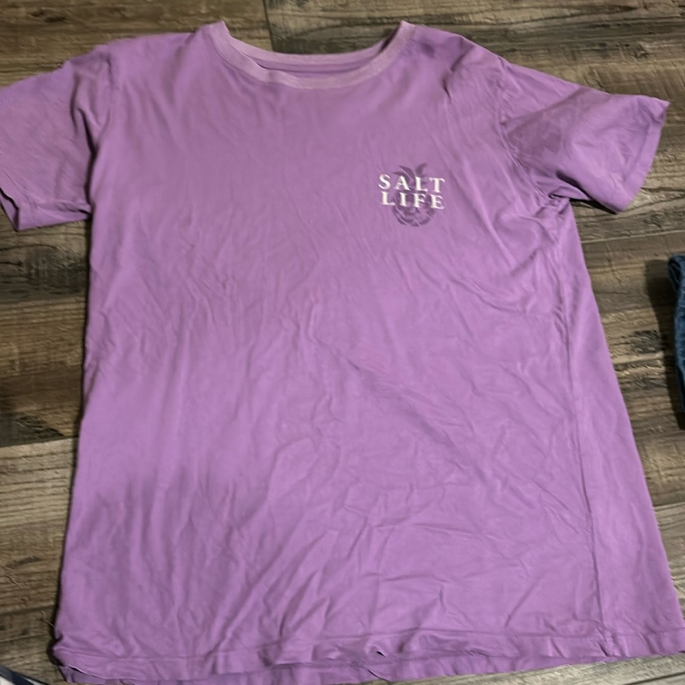 Purple salt life t-shirt